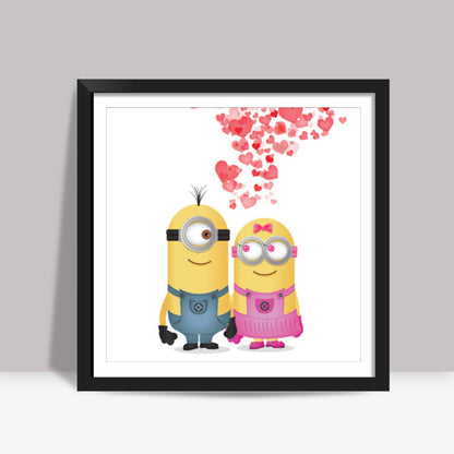 Minion Lovers Square Art