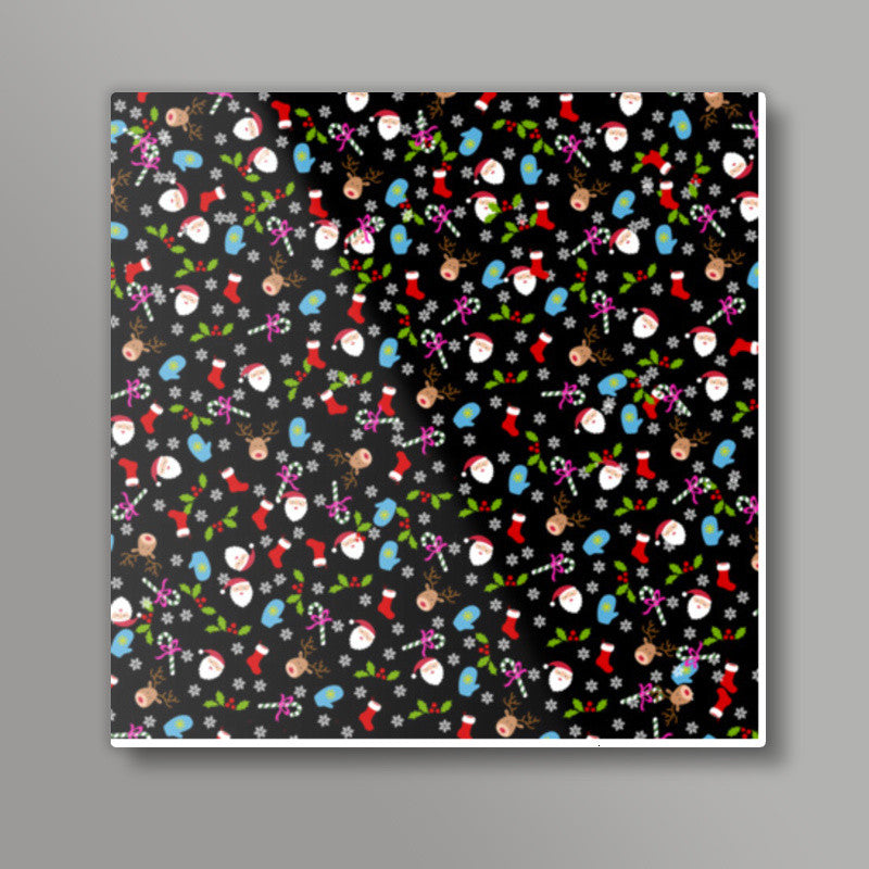 Christmas Galore Square Art Prints