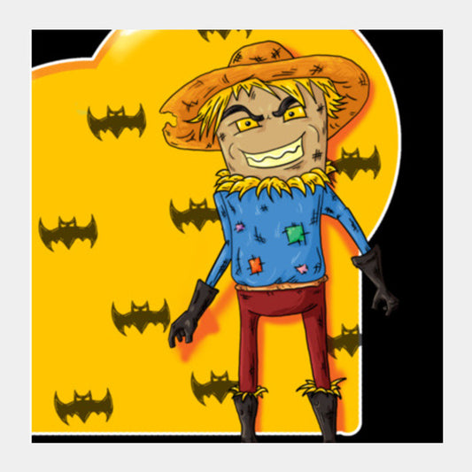 The Scarecrow Square Art Prints