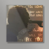 Fix You | Coldplay Square Art