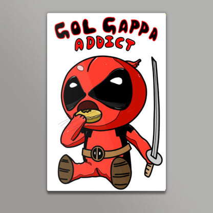 Gol Gappa Addict Wall Art