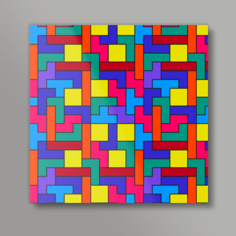 All About Colors Square Art Prints