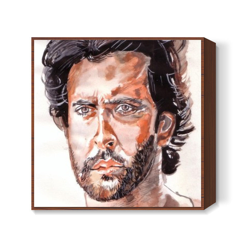 Bollywood superstar Hrithik Roshan has an impressive style quotient Square Art Prints