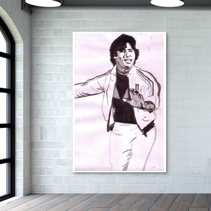 Bollywood superstar Amitabh Bachchan dances to the varied tunes of life Wall Art