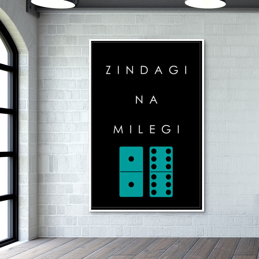 Zindagi Na Milegi 2-12 Domino Wall Art