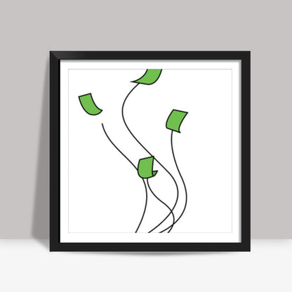 Desire for Money Square Art Prints