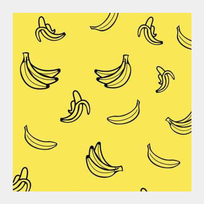 Banana  Square Art Prints