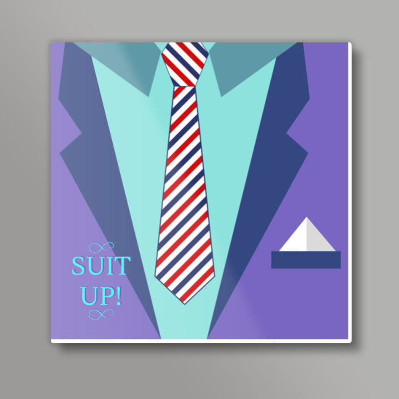 Suit Up - Barney Stinson - How I Met Your Mother  Square Art Prints