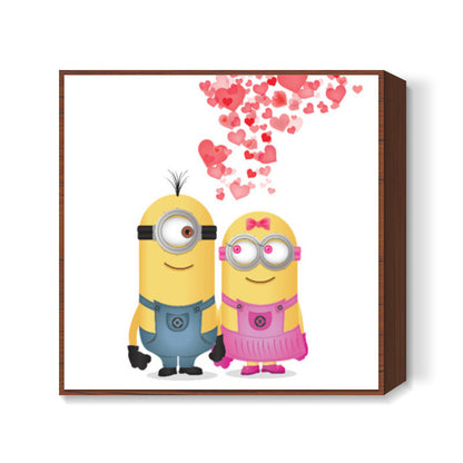 Minion Lovers Square Art