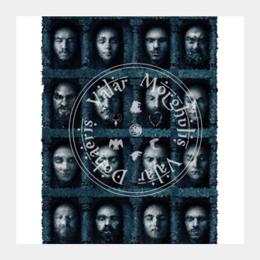 Game Of Thrones  Square Art Prints