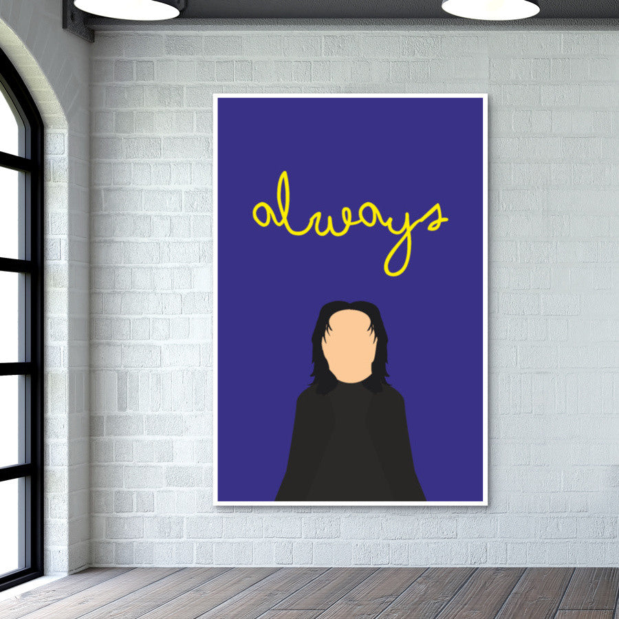 Severus Snape Always Poster | Dhwani Mankad