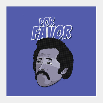 Sitcom Classics - Juan - Por Favor  Square Art Prints