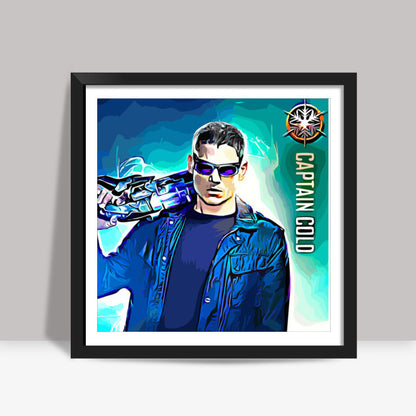 Captain Cold Square Art Prints