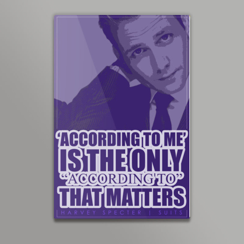 Harvey Specter | Suits Wall Art