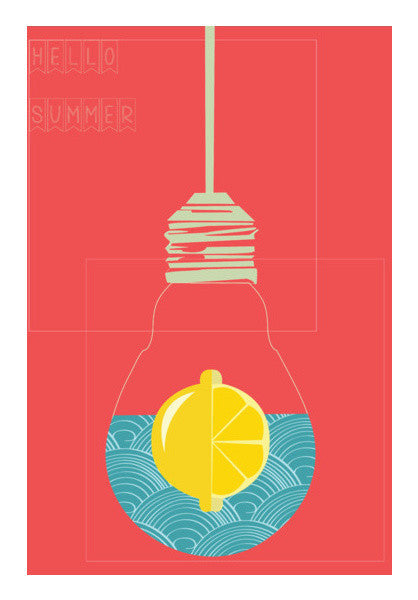 Hello Summer Art PosterGully Specials