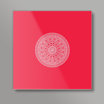 Rangoli Art Square Art Prints