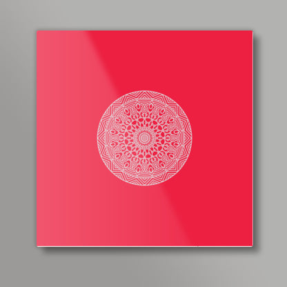 Rangoli Art Square Art Prints