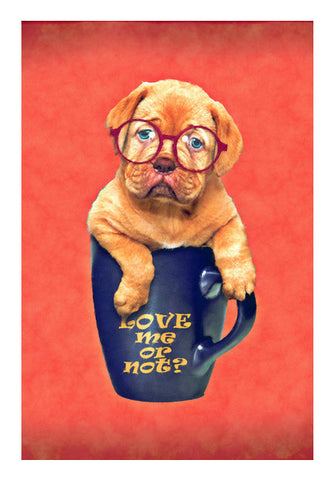 Cute Dog Art PosterGully Specials