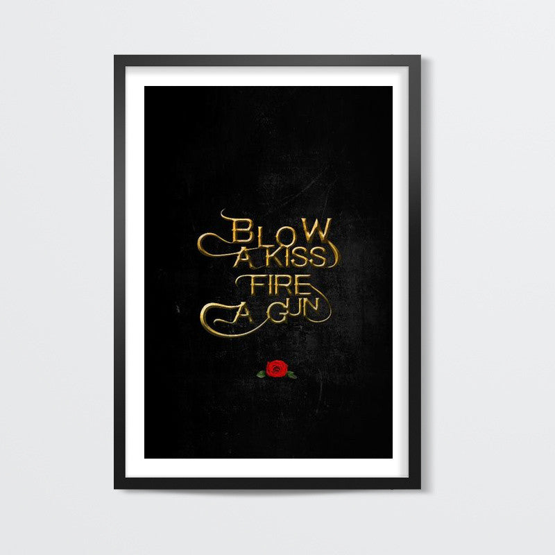 Blow A Kiss Wall Art