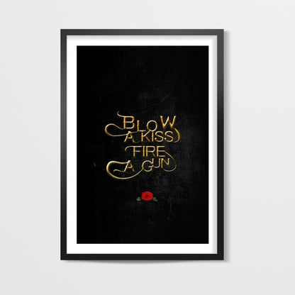 Blow A Kiss Wall Art