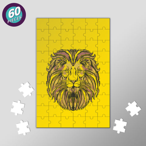 Lion Pop Art  Jigsaw Puzzles
