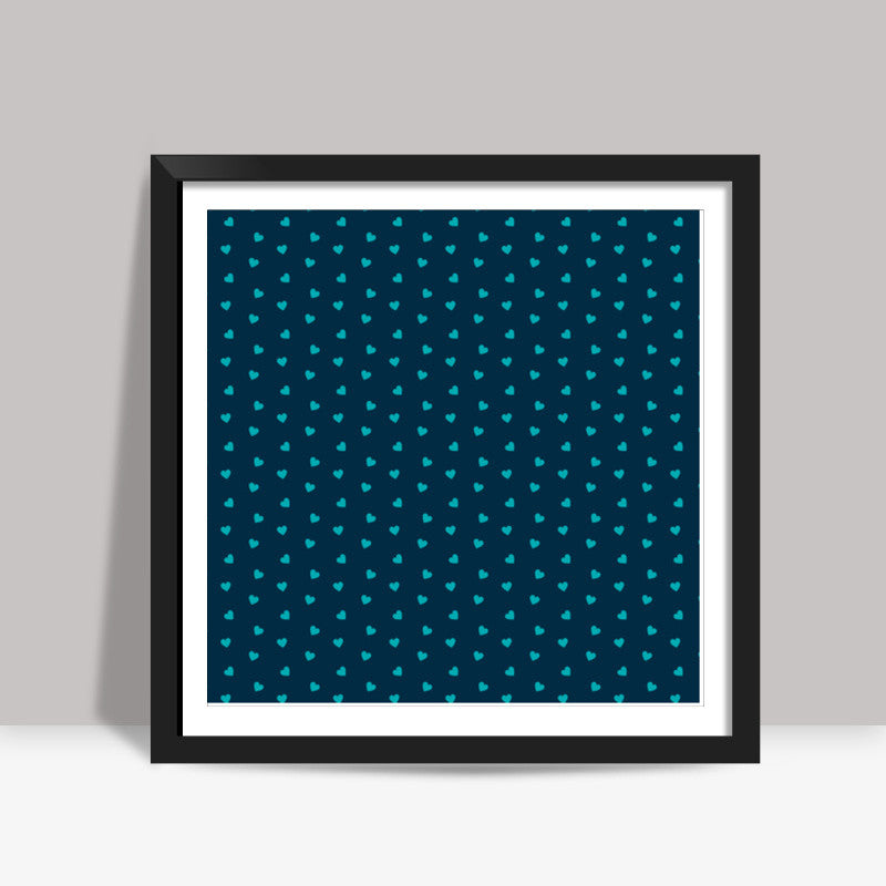 Hearts Square Art Prints