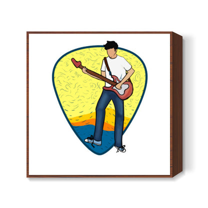 The Guitarist Square Art Prints