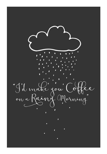 Rainy thoughts Wall Art