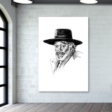 Samuel L Jackson in The Hateful Eight Wall Art