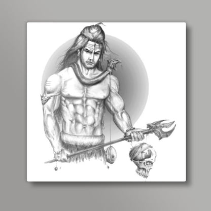 Mahadev Square Art Prints