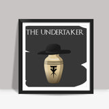 the undertaker Square Art Prints