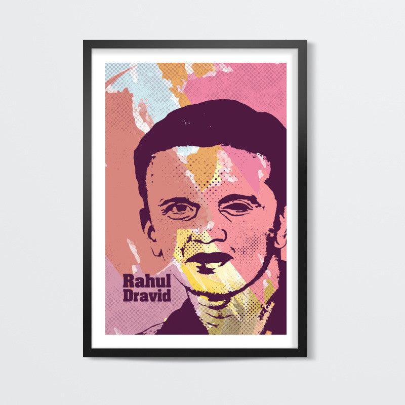Rahul Dravid Wall Art Buy HighQuality Posters and Framed Posters Online   All in One Place  PosterGully