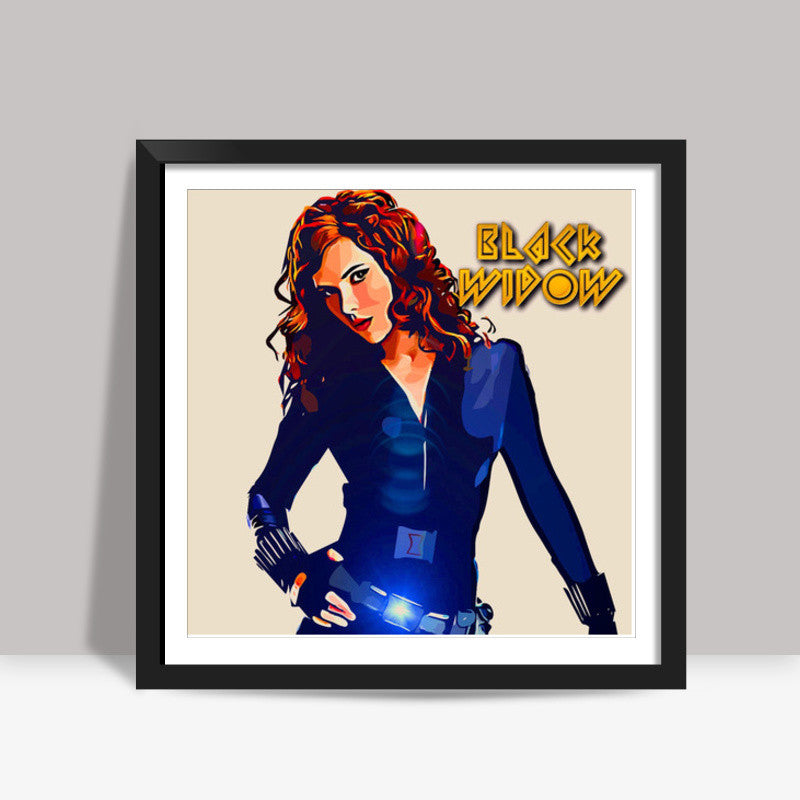 Black Widow Square Art Prints