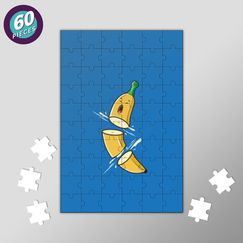 Sliced Banana Jigsaw Puzzles