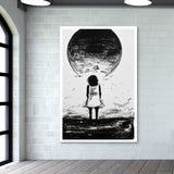 THE LONELY GIRL Wall Art