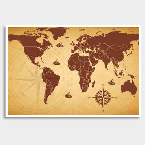 World Map Wall Poster Giant Poster