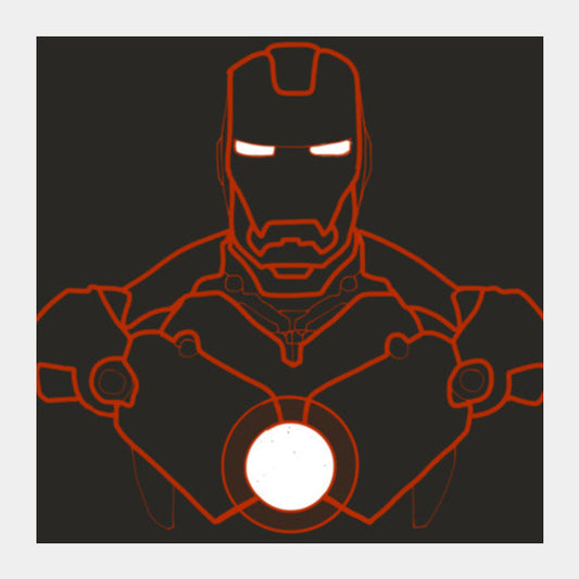 Ironman Square Art Prints