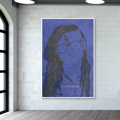 Skrillex Dubstep Bhakti Wall Art | Rishabh Bhargava