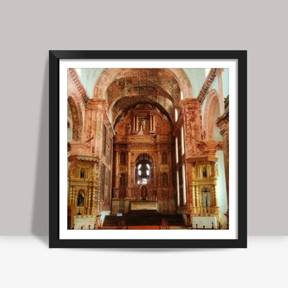 St. Francis of Asisi, Goa Square Art Prints
