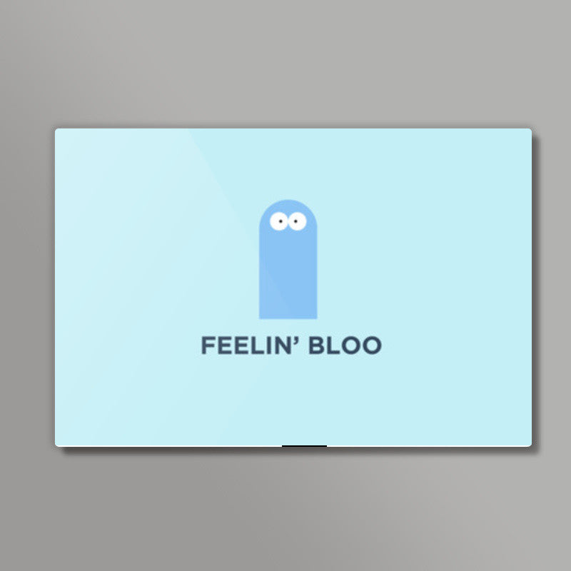 Minimal Retro Cartoon Fosters Home Bloo Wall Art