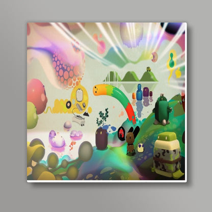 Android world  Square Art Prints