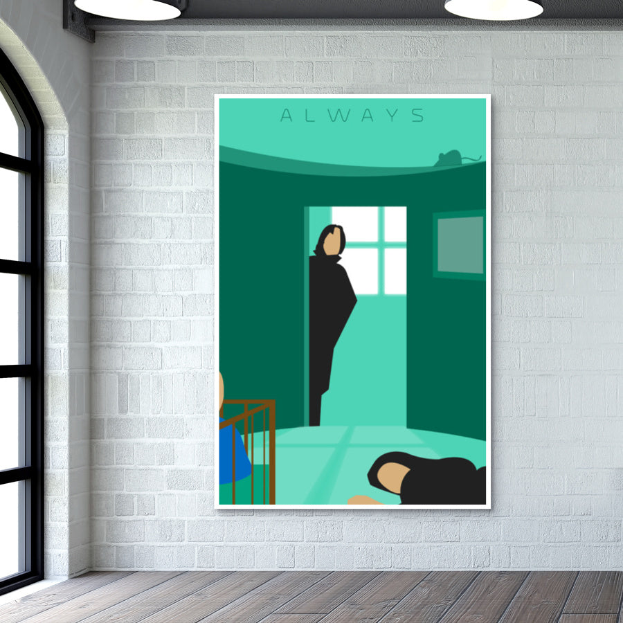 A Prince's tale (Severus Snape) Harry Potter Fanart Wall Art