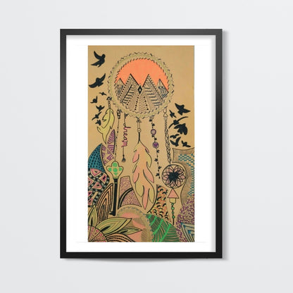 Flight to dream Wall Art
