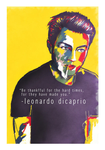 leonardo dicaprio fan art Wall Art