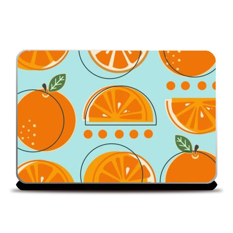 Orange Fruit Pattern  Laptop Skins
