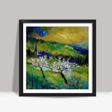 Spring in Mogimont 98 Square Art Prints