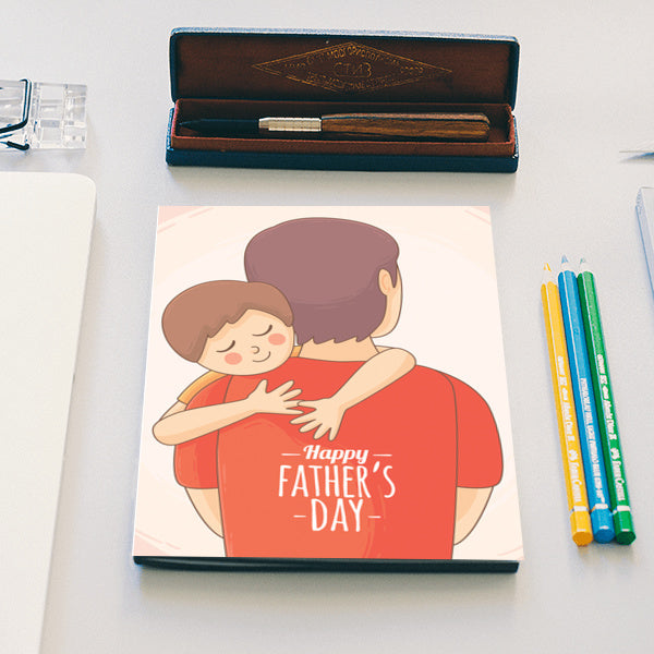 Father Holding Son Fathers Day  | #Fathers Day Special  Notebook