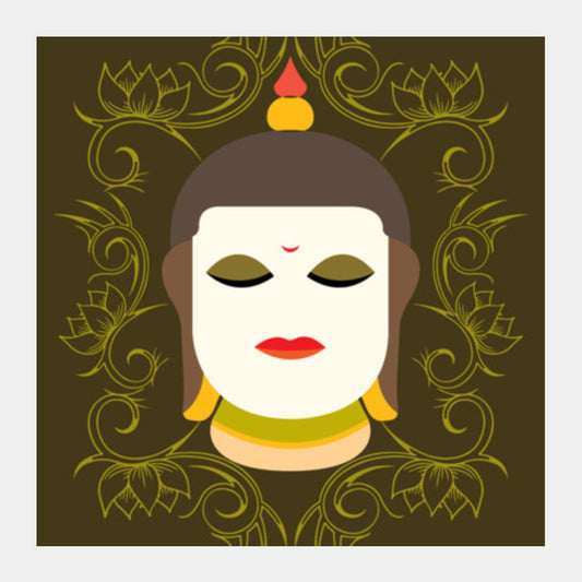 Buddha Square Art Prints PosterGully Specials