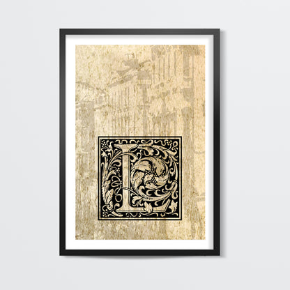 Ornate L Wall Art