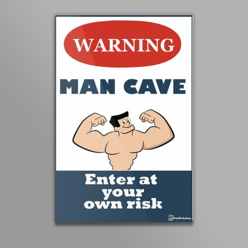 Warning 2 Wall Art